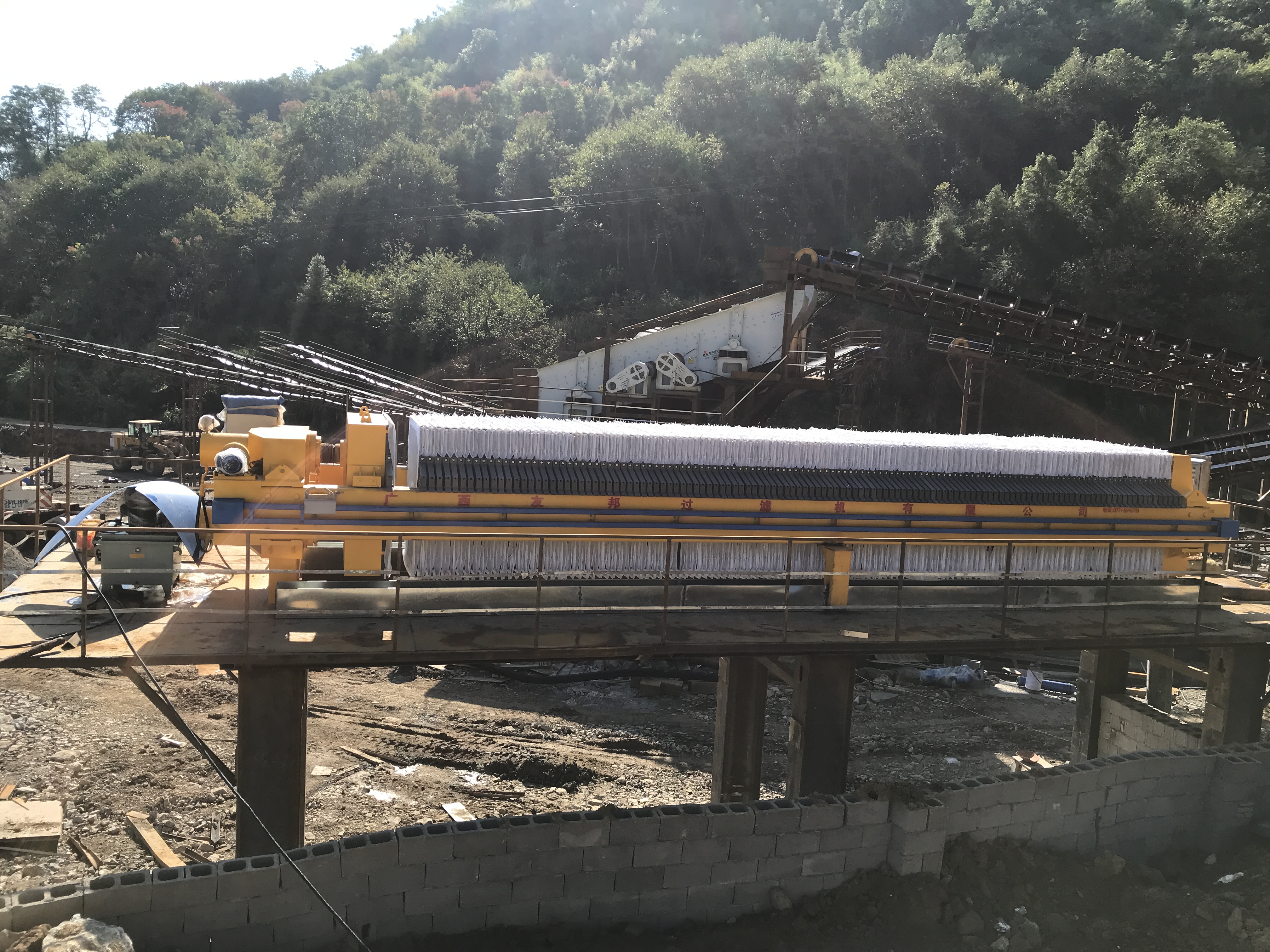 砂石場、洗沙場專用壓濾機-17